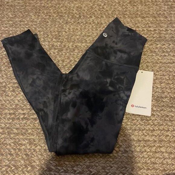 NWT lululemon align HR pant 25” diamond dye pitch graphite grey - Picture 5 of 11